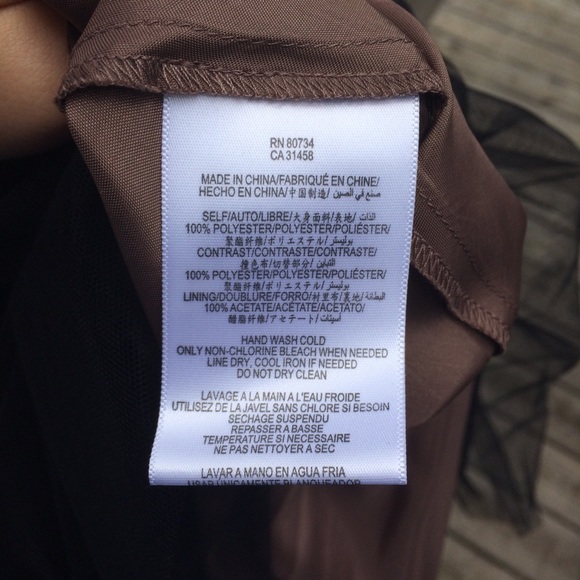 NWT Max and Cleo Black Strapless Dress 2 - Picture 7 of 7